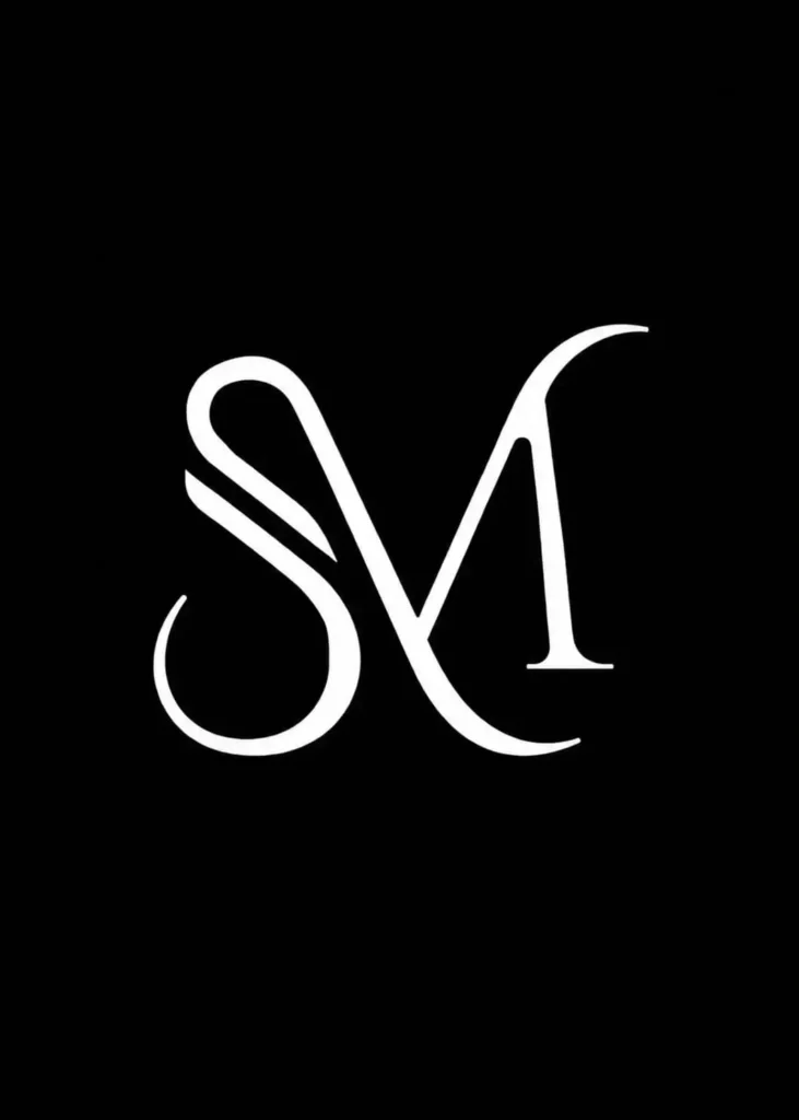 SM logo representing a Digital Marketing Expert in Kasaragod, featuring a clean and modern white monogram on a black background that reflects professional branding and digital marketing expertise.